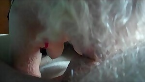 year old granny working on a 70 year old dick.