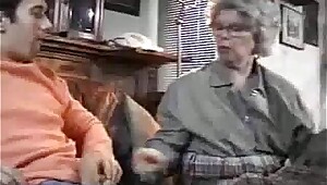 European Granny Goes Wild